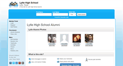 Desktop Screenshot of lytlehighschool.org